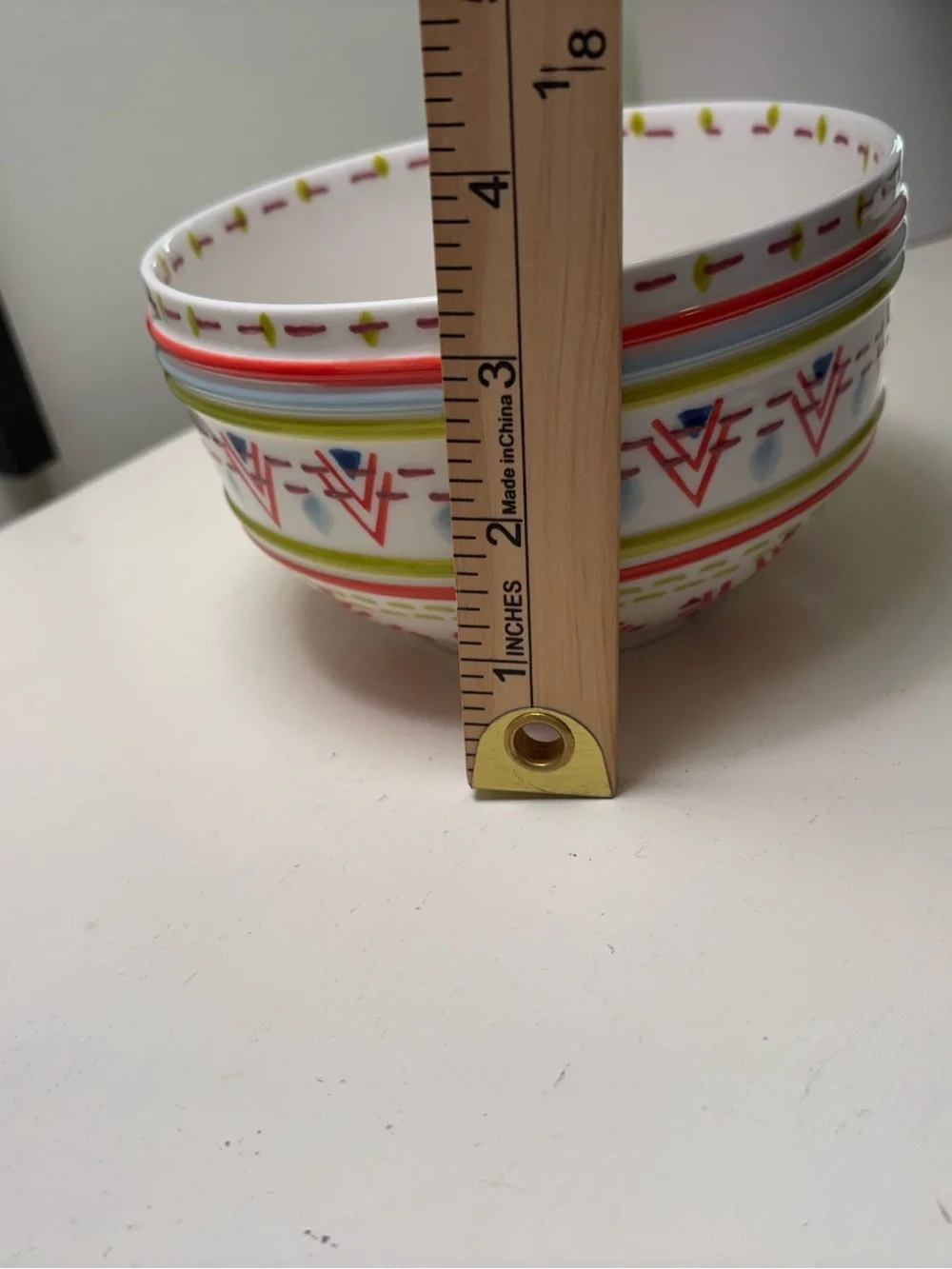 Anthropologie Cereal/Fruit Ceramic Bowl.